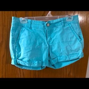 Turquoise Aeropostale Shorts